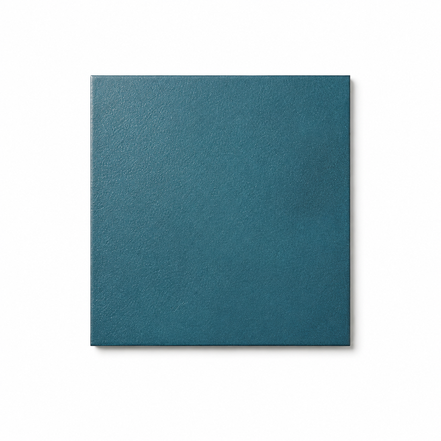 Strahan Checkerboard Blue & White Tile