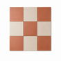 Strahan Checkerboard Terracotta & White Tile
