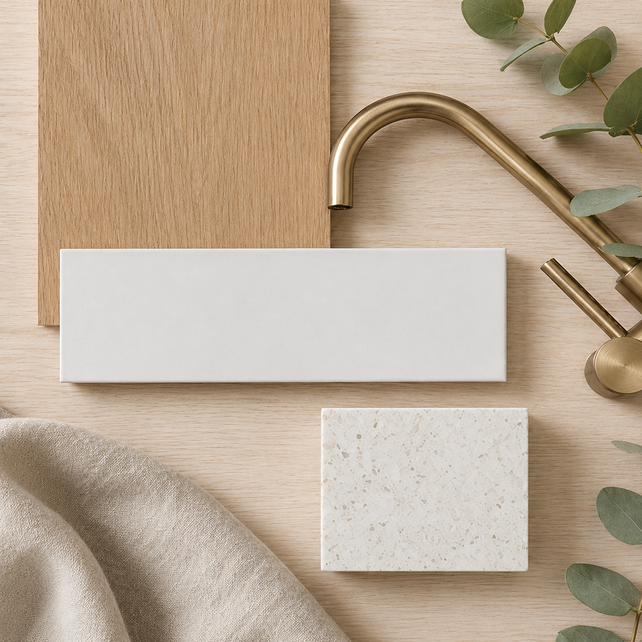 Whitehaven Matte White Tile