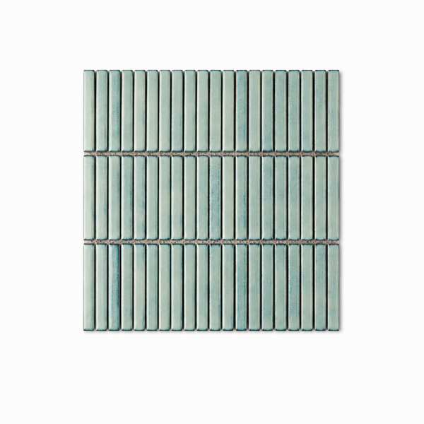 Wilsons Antique Sage Green Kit Kat Mosaic Tile